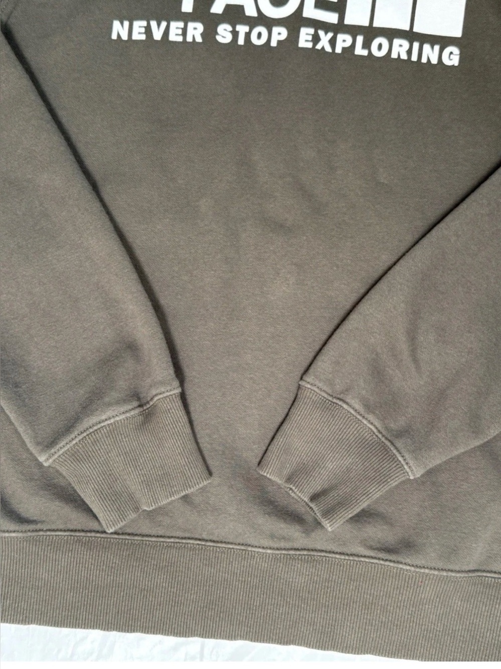 The North Face Mens Sz M Pullover Hoodie Sweatshirt Brown Half Dome Logo Fleece - Picture 7 of 11